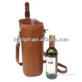 High quality cow leather wine box wine carrier